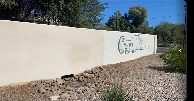 Commercial exterior wall repainting